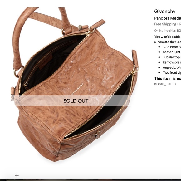 Givenchy Medium Pandora Bag - Picture 7 of 15